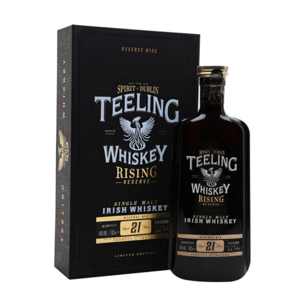 Teeling 21 éves Rising Reserve No2. Marsala Cask whiskey 0,7 pdd 46%