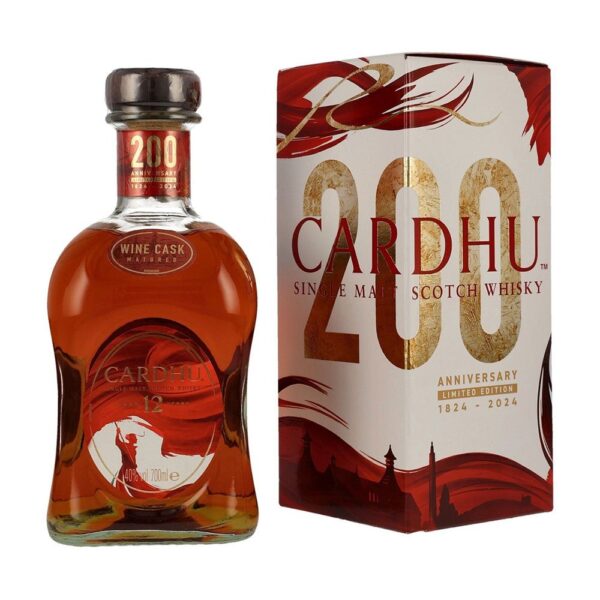 Cardhu 12 éves 200th Anniversary Wine Cask Edition whisky 0,7 pdd 40%