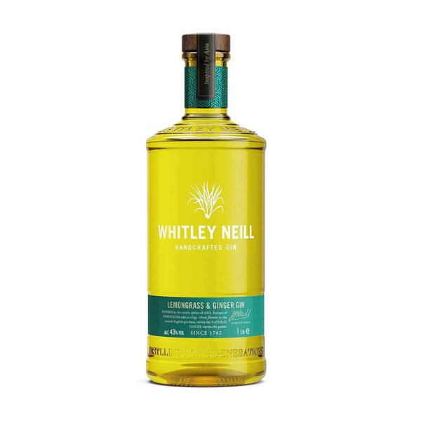 Whitley Neill Lemongrass & Ginger gin 1,0 43%