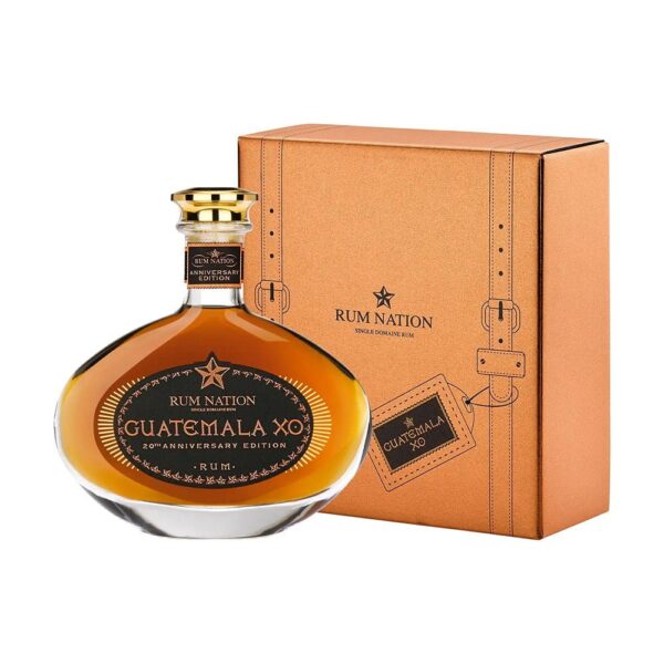 Rum Nation Guatemala XO 20th Anniversary Decanter rum 0,7 pdd 40%