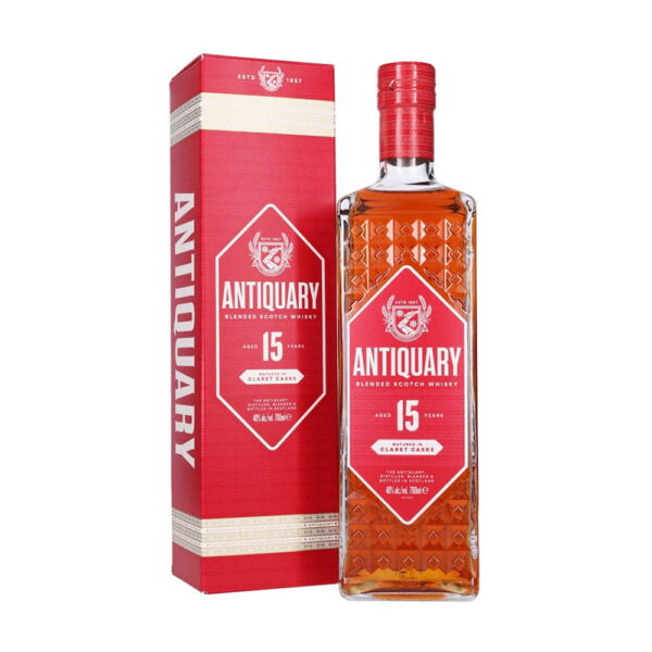 Antiquary 15 éves Claret Cask whisky 0,7 pdd 40%