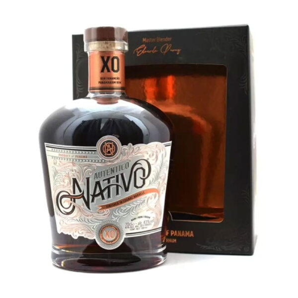 Autentico Nativo XO rum 0,7 pdd.43%