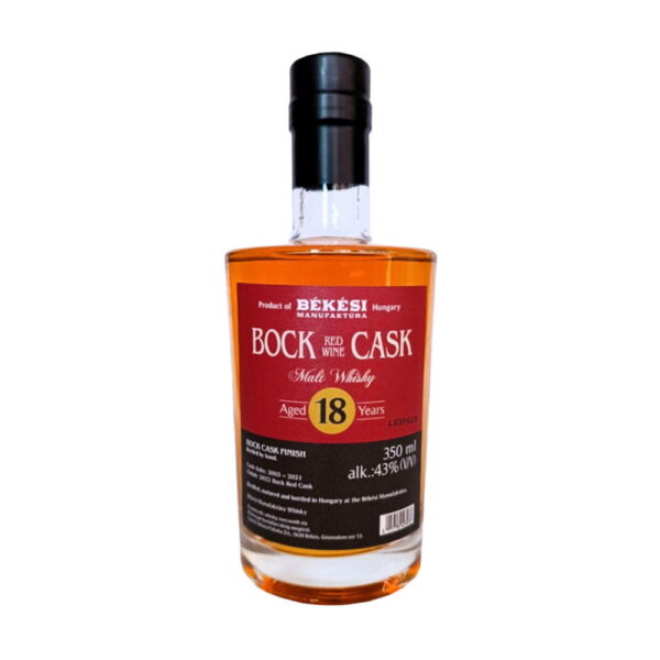 Békési Bock Red Wine Cask 18 éves whisky 0,7 43%