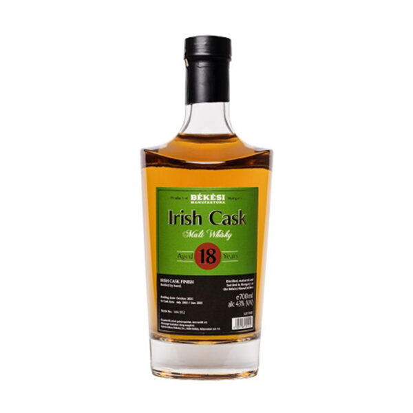 Békési Irish Cask 18 éves whisky 0,7 43%