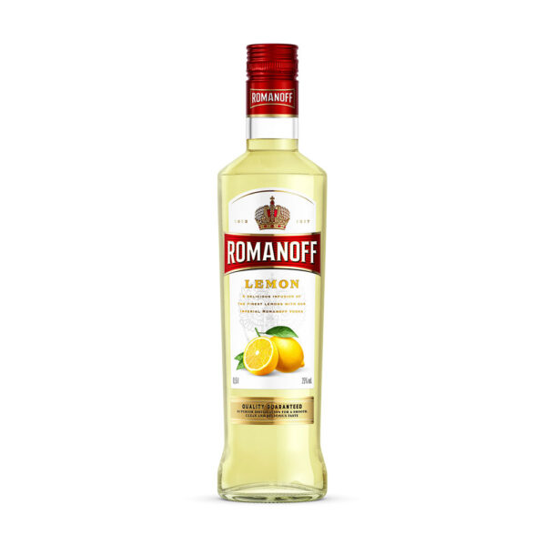 Romanoff Citrom likőr 0,5 25% DRS
