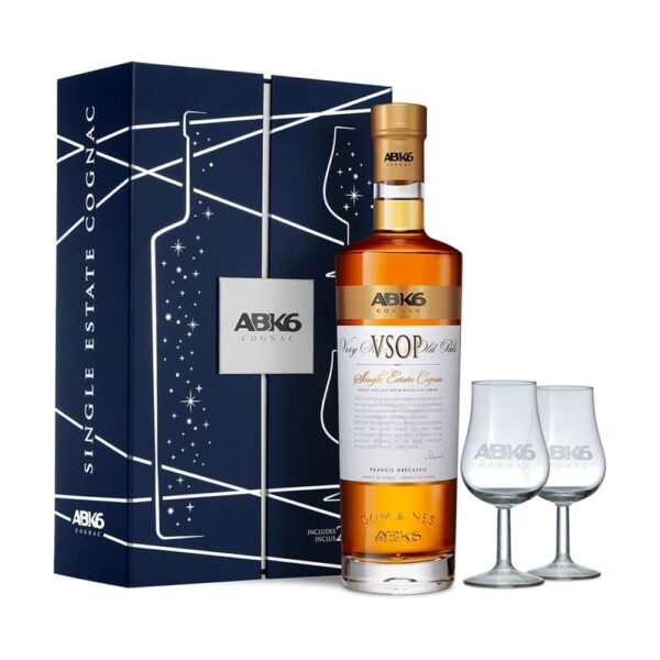 ABK6 VSOP Premium Cognac 0,7 pdd + 2 pohár 40%