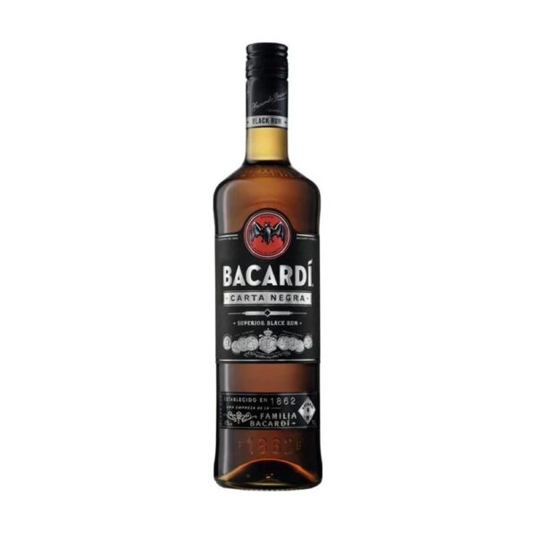 Bacardi Carta Negra rum 1,0 40% DRS