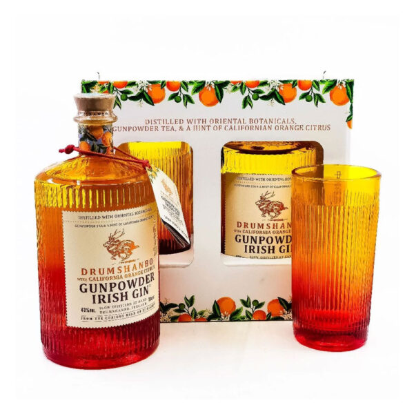 Drumshanbo Gunpowder Californian Orange gin 0,7 pdd + 1 pohár 43% DRS