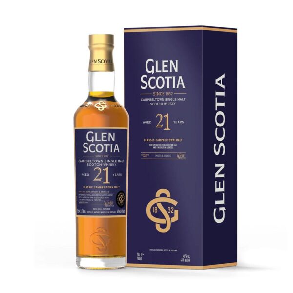 Glen Scotia 21 éves Limited Release whisky 0,7 pdd 46%