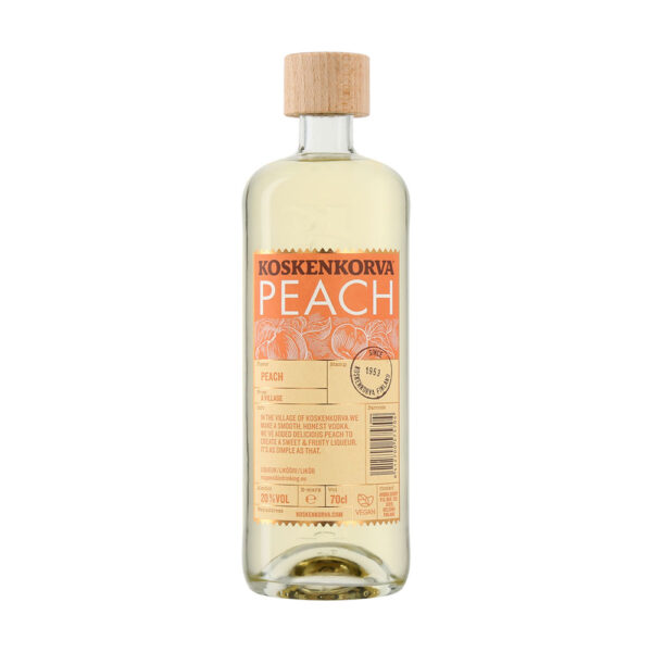 Koskenkorva Peach vodkalikőr 0,7 20%