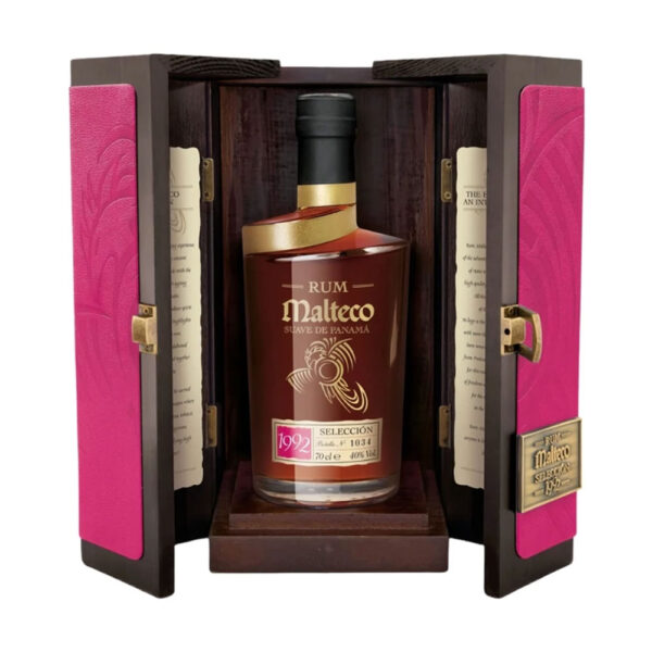 Malteco rum 1992 SelleccION 0,7 fadd 40%