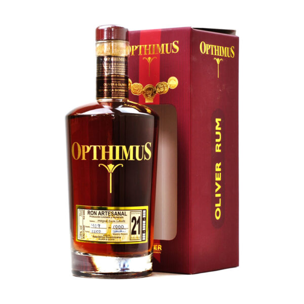 Opthimus 21 éves rum 0,7 pdd 38%