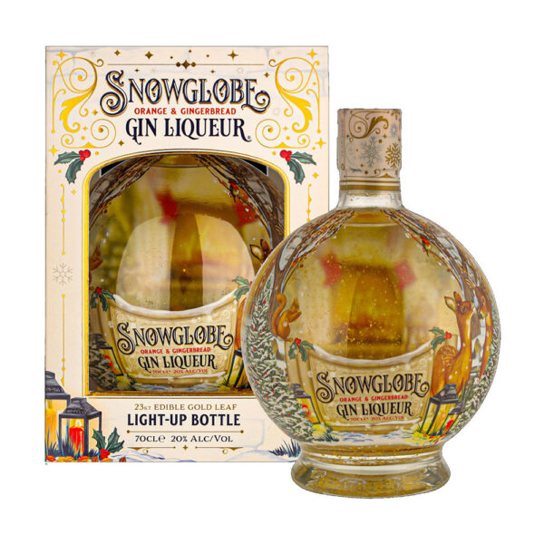 Snowglobe Orange & Gingerbread ginlikőr 0,7 pdd 20%