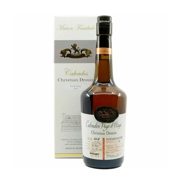 Christian Drouin Calvados 2014 7 éves Tokaji Cask Finish 0,7 pdd 45,5%