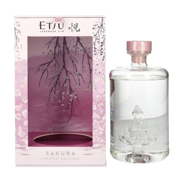 Etsu Sakura gin 0,7 pdd 43%