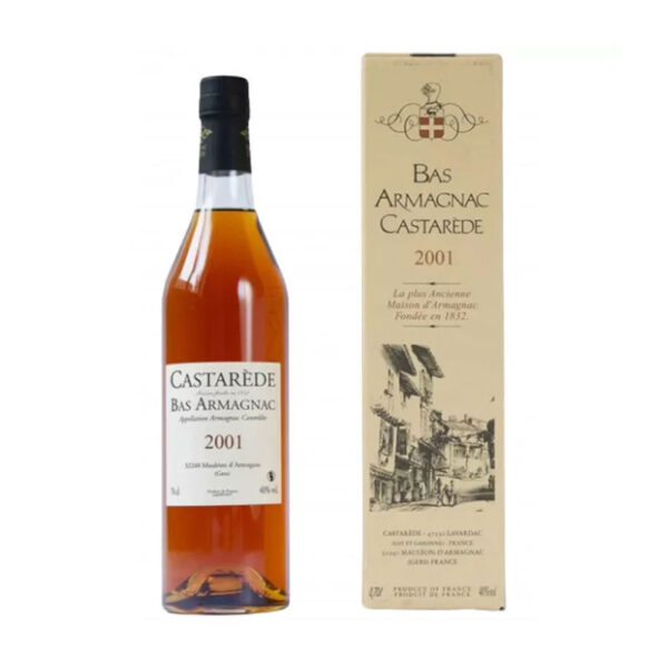 Armagnac Castaréde 2001 0,7 pdd 40%