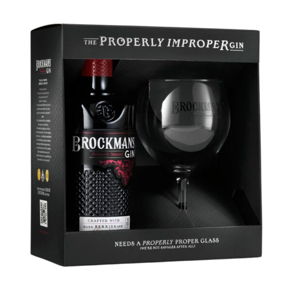 Brockman's Prémium Gin 0,7 pdd + 1 pohár 40% DRS