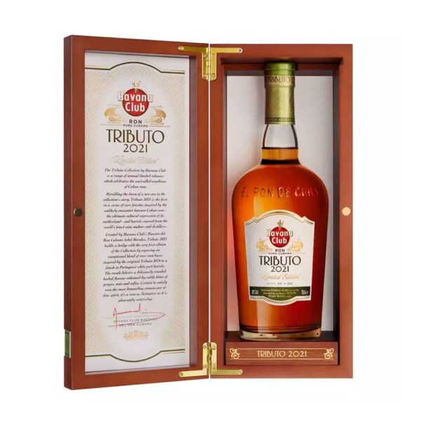 Havana Club Tributo 2021 Limited Edition rum 0,7 fadd 40%