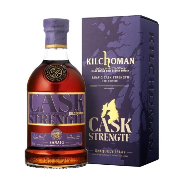 Kilchoman Sanaig Cask Strenght 0,7 pdd 57,8% DRS