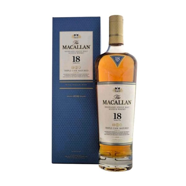 Macallan 18 éves Triple Cask whisky  0,7 pdd 43%