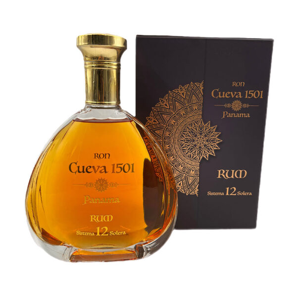 Ron Cueva 12 Éves Panamai rum 0,7 pdd 40%