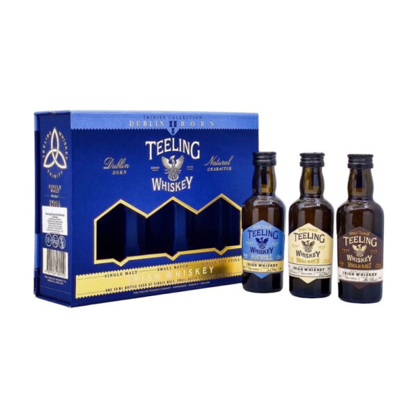 Teeling Dublin Born Trinity Pack 3 x 0,05 46%