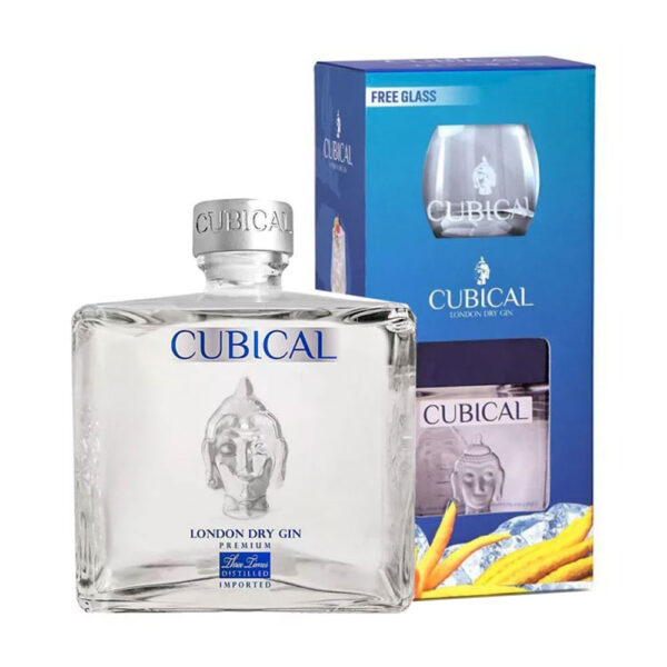 Botanic Cubical London Dry Gin 0,7 + Pohár 40%
