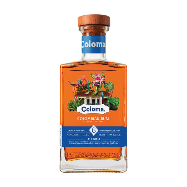 Coloma rum 6 Éves Alegria 0,7 40%