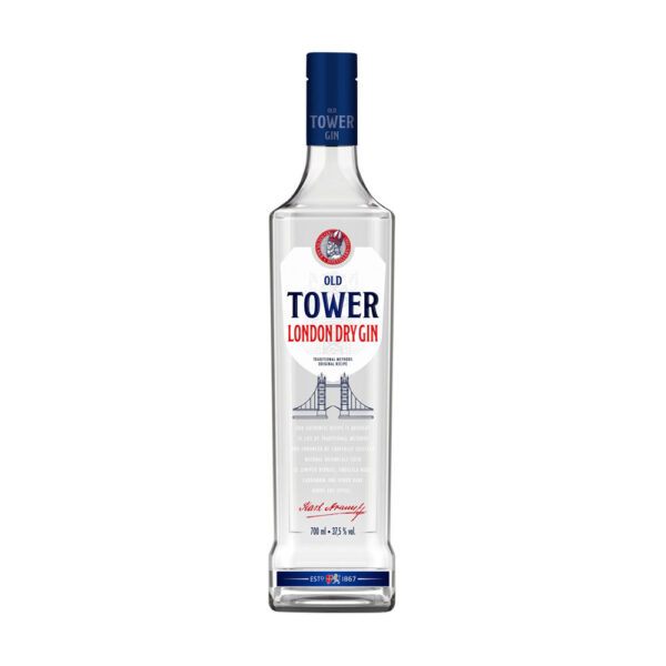 Old Tower London Dry Gin 0,7 37,5% DRS