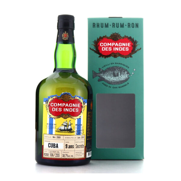 Compagnie Des Indes Cuba 9 Éves 0,7 Pdd .58,7%