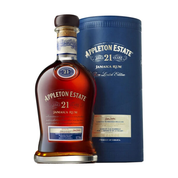 Appleton Estate 21 éves rum  0,7 pdd 43%