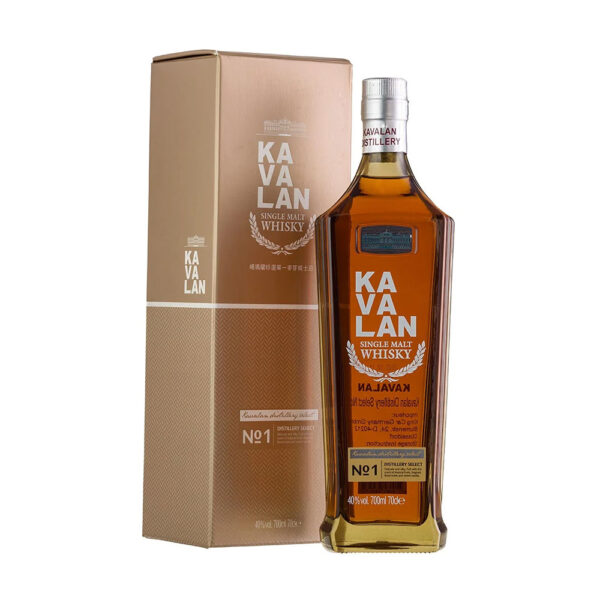 Kavalan Distillery Select No1 whisky 0,7 pdd 40% DRS