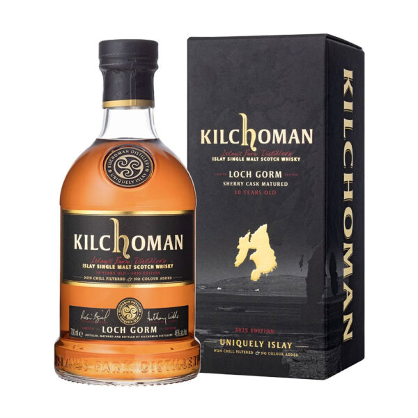 Kilchoman Loch Gorm 10 éves whisky 0,7 pdd 46% DRS