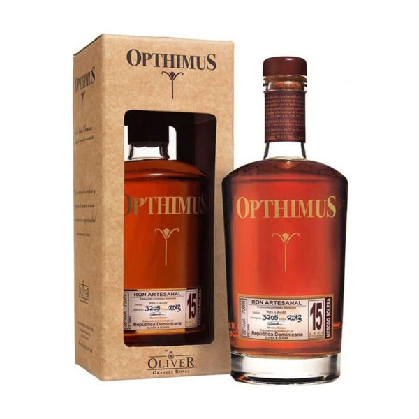 Opthimus 15 éves Sistema Solera rum 0,7 pdd 38%