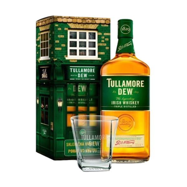 Tullamore Dew Whisky 0,7 Pdd + 1 Pohár 40% DRS