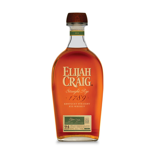 Elijah Craig Straight Rye whiskey 0,7 47%