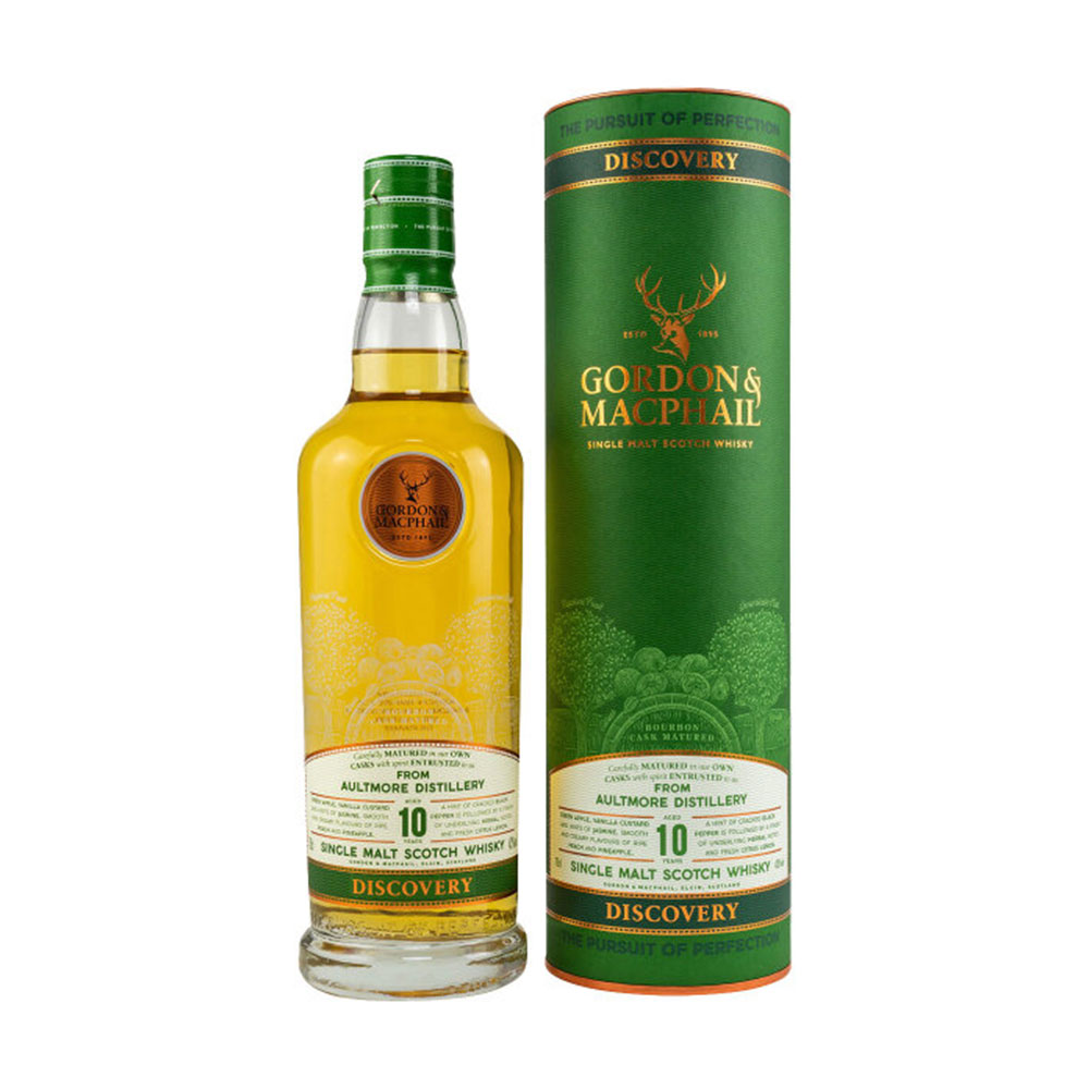 Auchroisk 10 éves Bourbon Gordon & MacPhail Discovery whisky 0,7 pdd 43% DRS 1 Auchroisk 10 éves Bourbon Gordon & MacPhail Discovery whisky 0,7 pdd 43% DRS