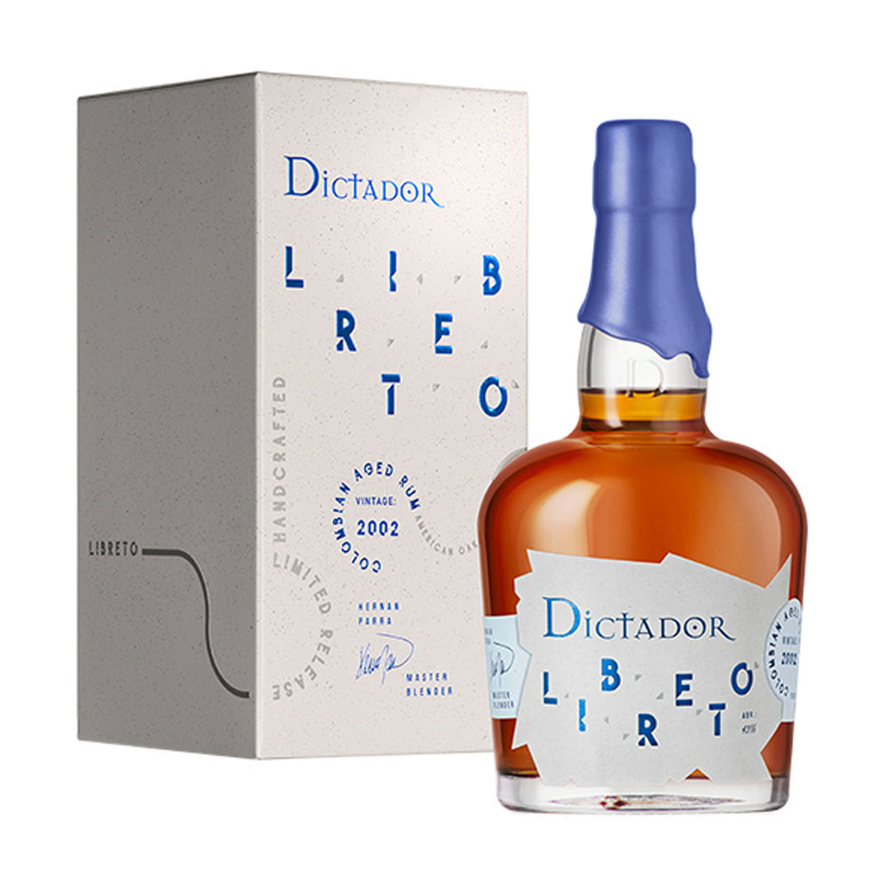 Dictador Libreto 2001 American Oak Cask rum 0,7 pdd 42%