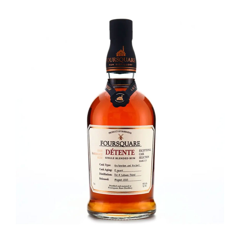 Foursquare 14-XIV Détente 10 éves rum 0,7 51%