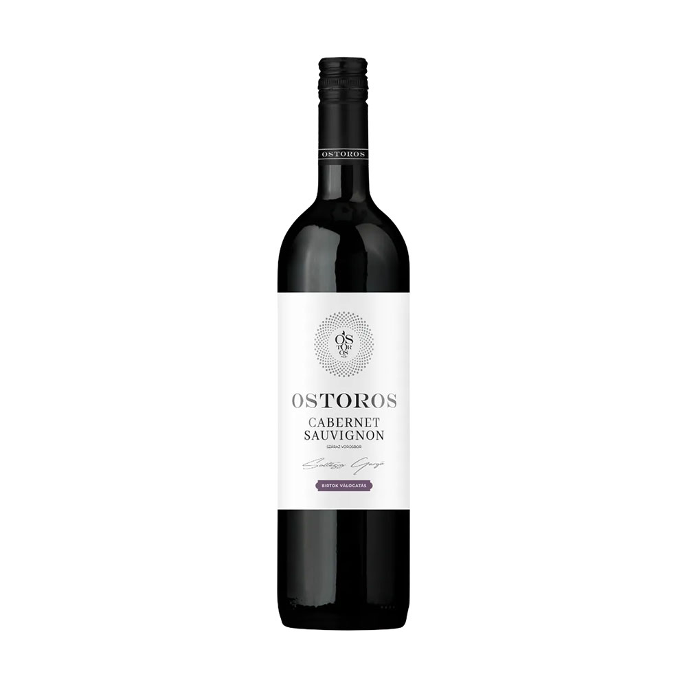 Ostoros Birtok Cabernet Sauvignon száraz vörösbor 0,75 DRS