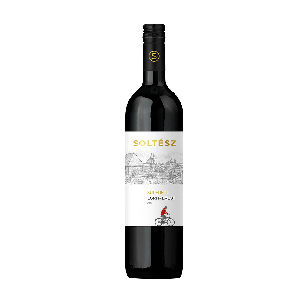 Soltész Selection Egri Merlot Superior száraz vörösbor 0,75