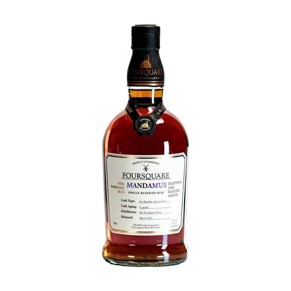 Foursquare 29-XXIX Mandamus 16 éves rum 0,7 57%