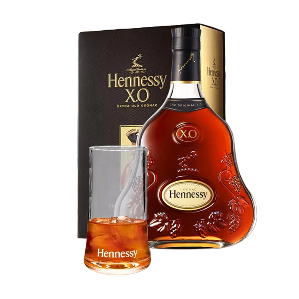 Hennessy XO cognac 0,7 pdd 40% + 6 db pohár