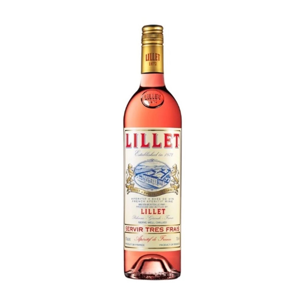 Lillet Rosé vermouth 0,75 17% DRS