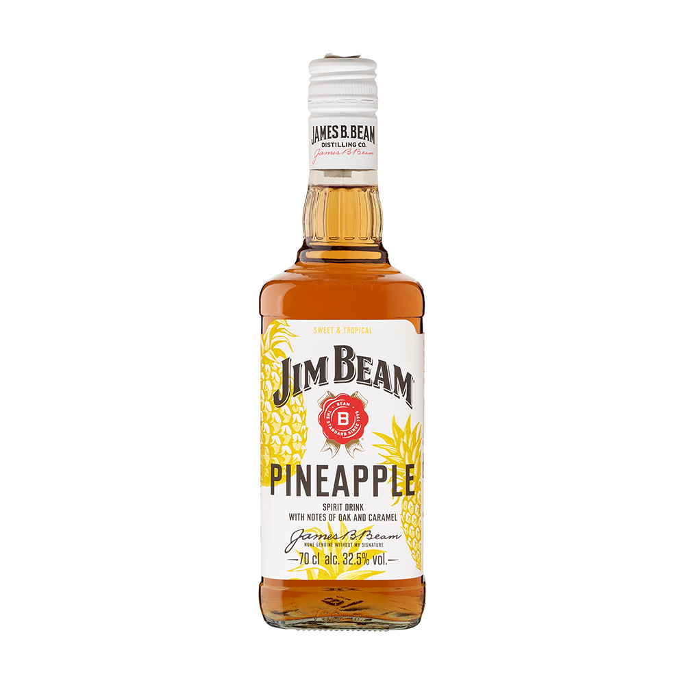 Jim Beam Pineapple whiskeylikőr 1,0 32,5% DRS