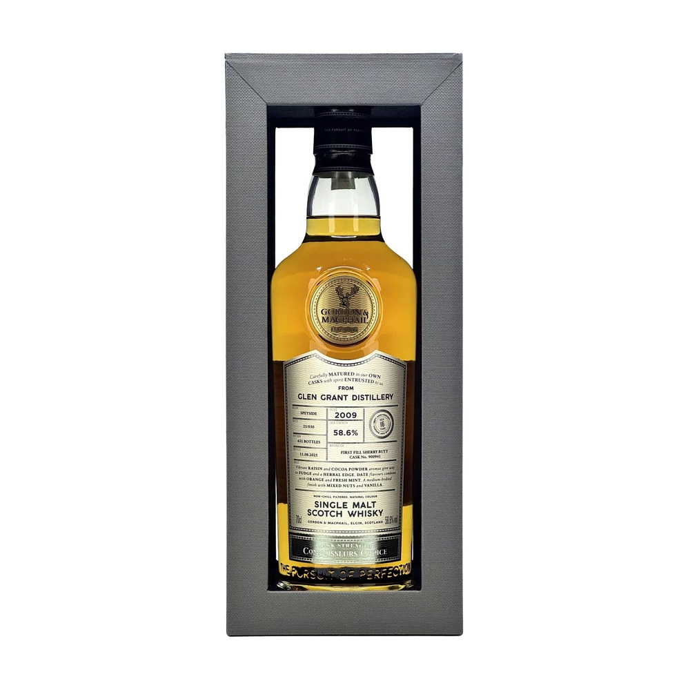 Glen Grant 2009 16 éves 1st Fill Sherry Butt - Connoisseurs Choice #900941 whisky 0,7 pdd 58,6% DRS